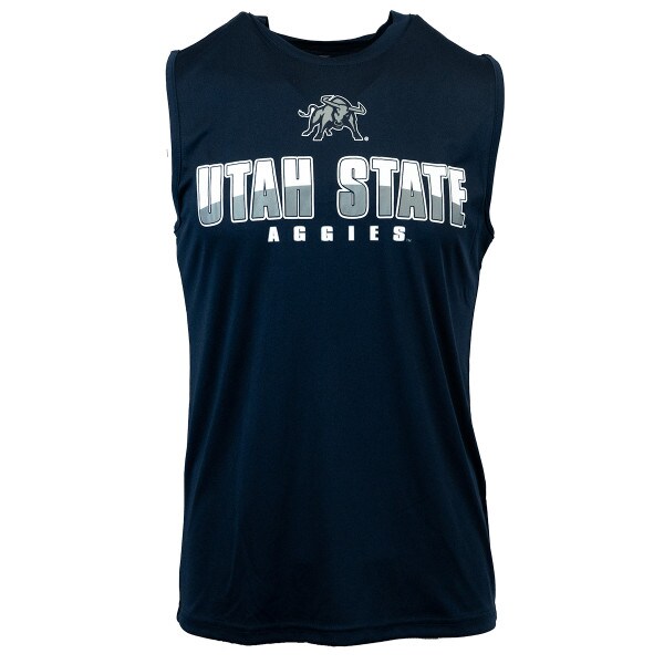 Utah State Aggies Aggie Bull Men's Sleeveless Tank Top